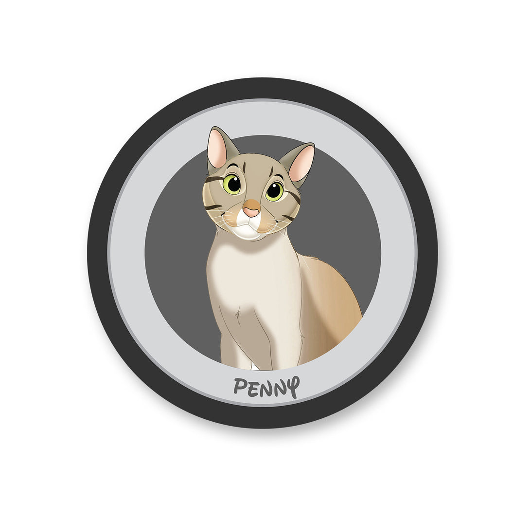 personalized custom black rug featuring cartoon portrait of pet, perfect for pet lovers
