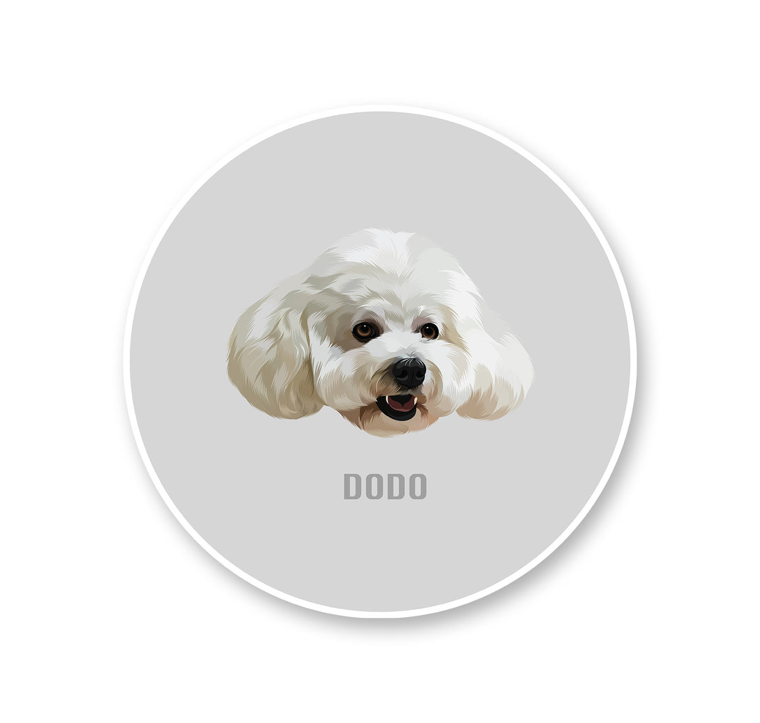 personalized custom grey rug featuring portrait of pet, perfect for pet lovers.